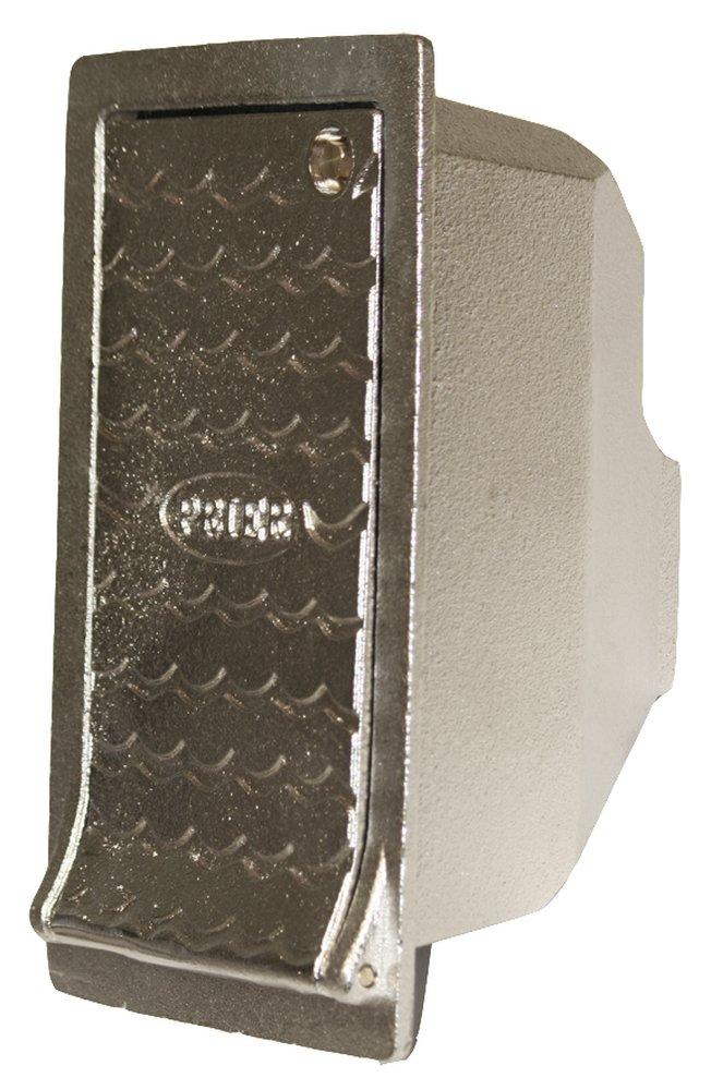 PRIER Products Satin Nickel Nickel Plated Brass Box 