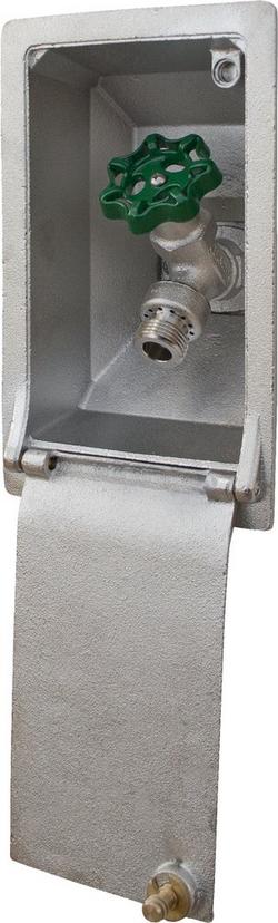 Nickel Plated Brass Box for C-155 Angle Sill Faucet