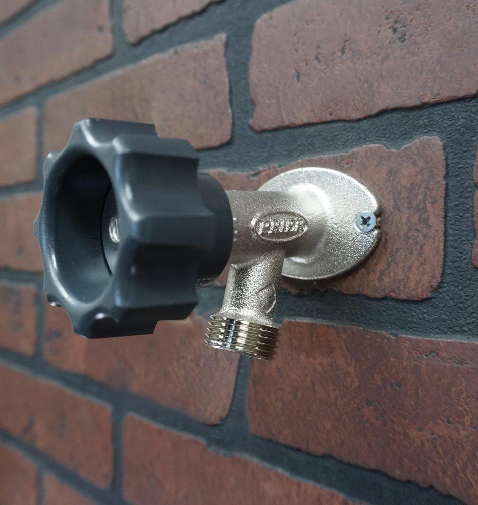 PRIER Products Satin Nickel Plated Sillcock 