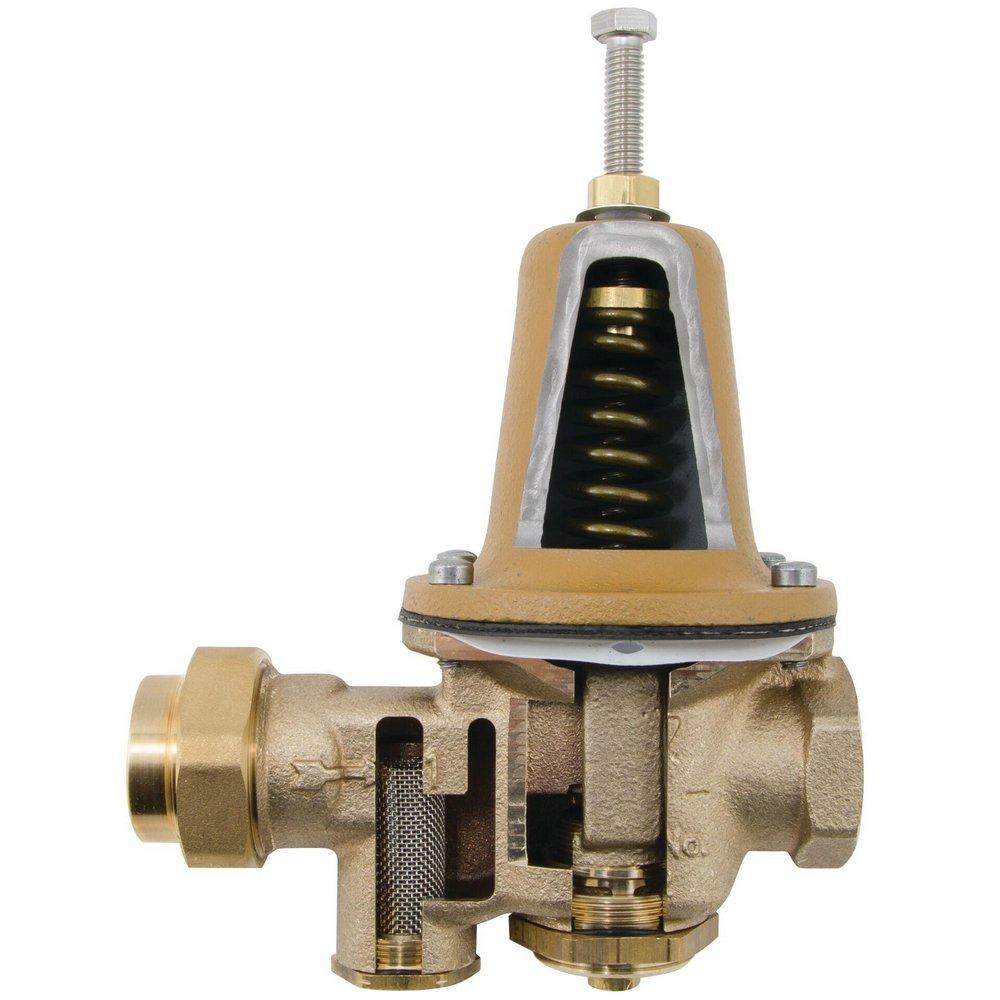 Watts FNPT Union x FNPT Brass 300 psi Pressure Reducing Valve 