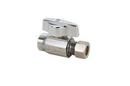 1/2 in x 3/8 in Lever Handle Straight Supply Stop Valve
