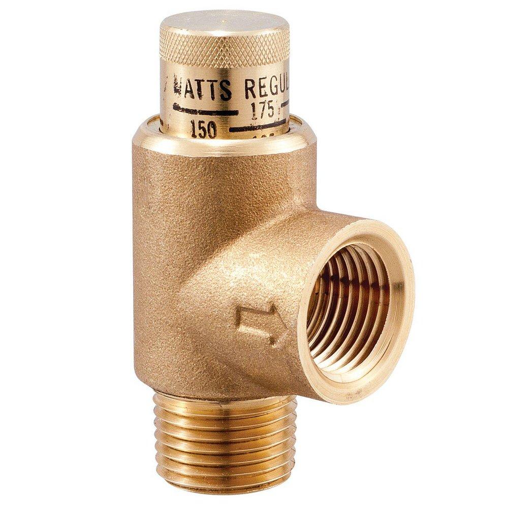 Watts Brass and Rubber MNPT x FNPT 300# Pressure Relief Valve 