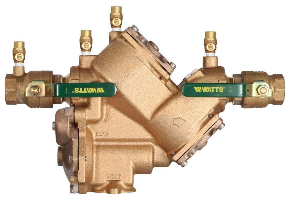 Watts Cast Iron Flanged Backflow Preventer 