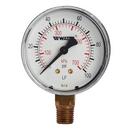 Watts Black Bottom Entry Pressure Gauge 