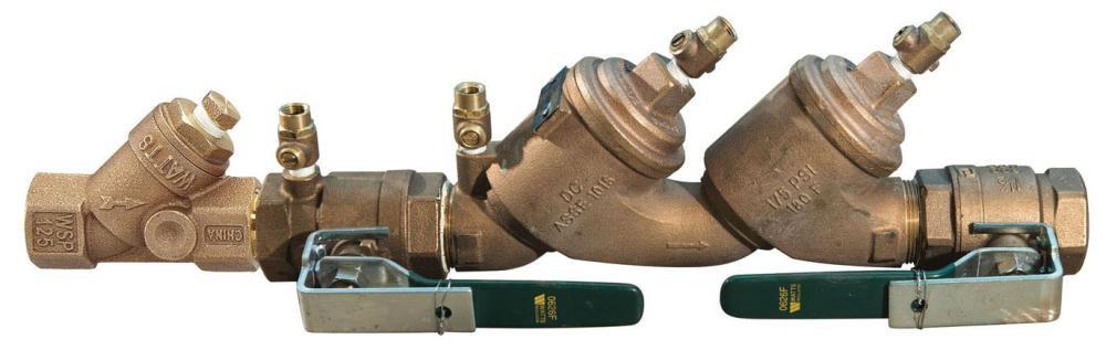 Watts Bronze Cast Copper Silicon Alloy FNPT Backflow Preventer 