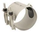 8 x 2 in. CC Stainless Steel Single Band Saddle