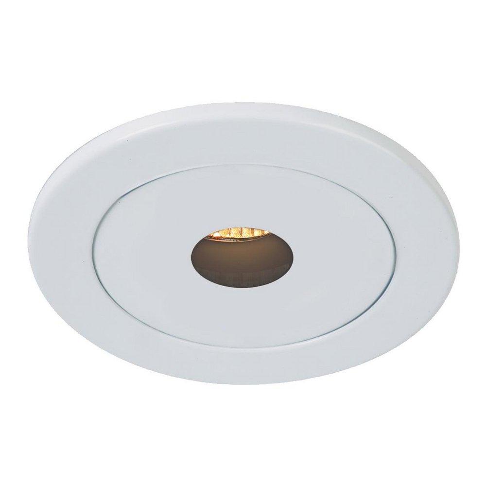 Eurofase White 3-3/4 in. 50W 1-Light Round Pin Hole Recessed Trim 
