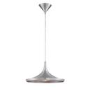 Eurofase Brushed Aluminum 14 in. 60W 1-Light Medium E-26 Incandescent Pendant 