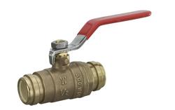 1/2 in. Brass Full Port Solvent Weld 600# Ball Valve