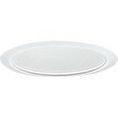 7.75 in. Step Baffle Trim for Insulated Ceilings White