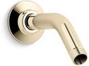 5-3/8 in. Shower Arm and Flange in Vibrant French Gold