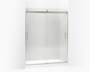 Sliding Bath or Shower Door in Bright Polished Silver