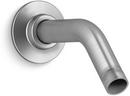 Shower Arm and Flange, 5-3/8 in. Long Brushed Chrome