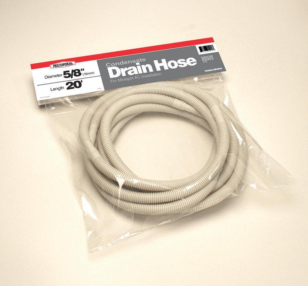 Rectorseal Off White 5/8 in. Non-Insulated Drain Hose for Mini-Split 