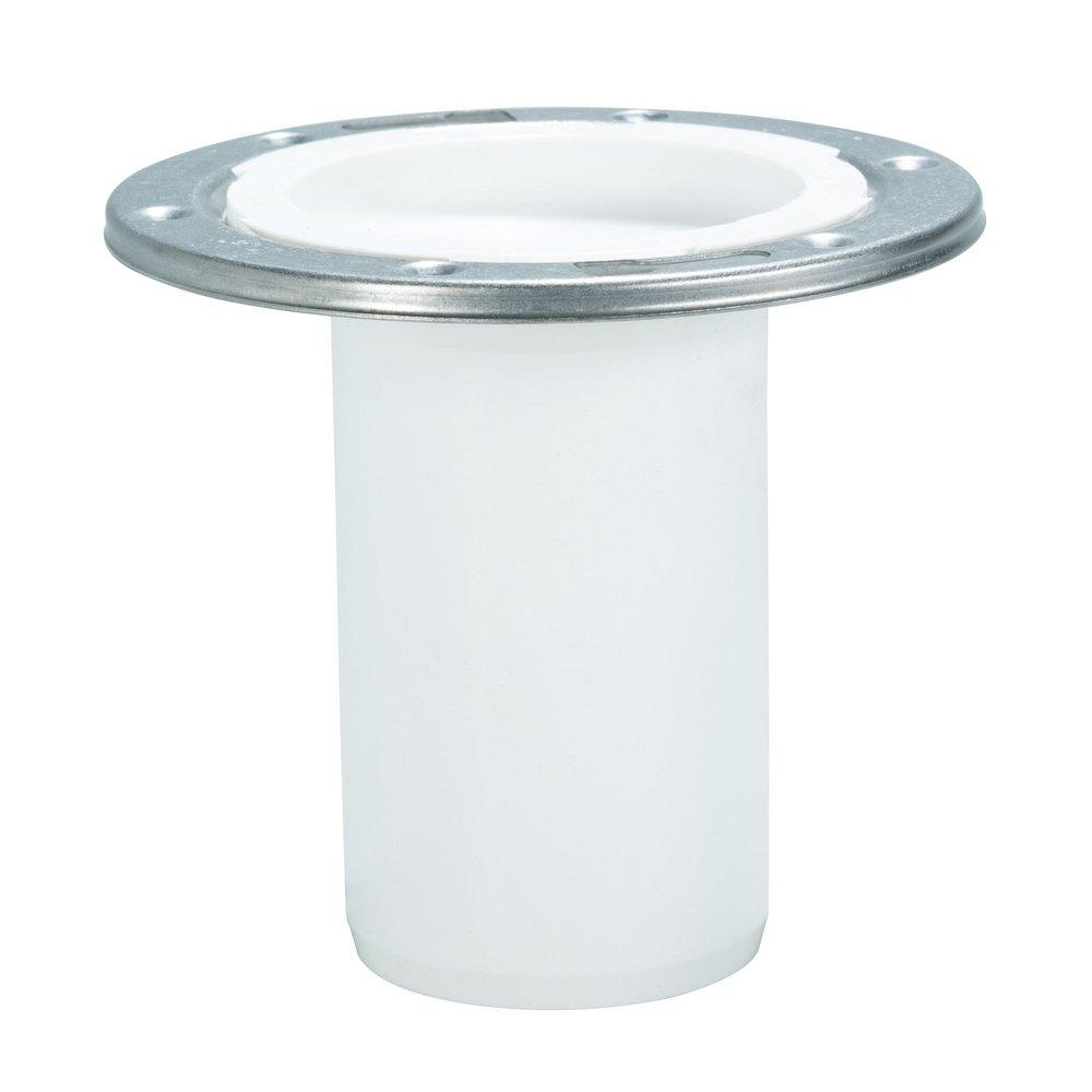 IPS Corporation Long Closet Flange with Adjustable Metal Ring 