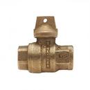 1-1/2 in. FIP Brass Ball Valve Curb Stop