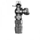 3/4 in. CTS x Meter Swivel Brass Angle Ball Valve Curb Stop