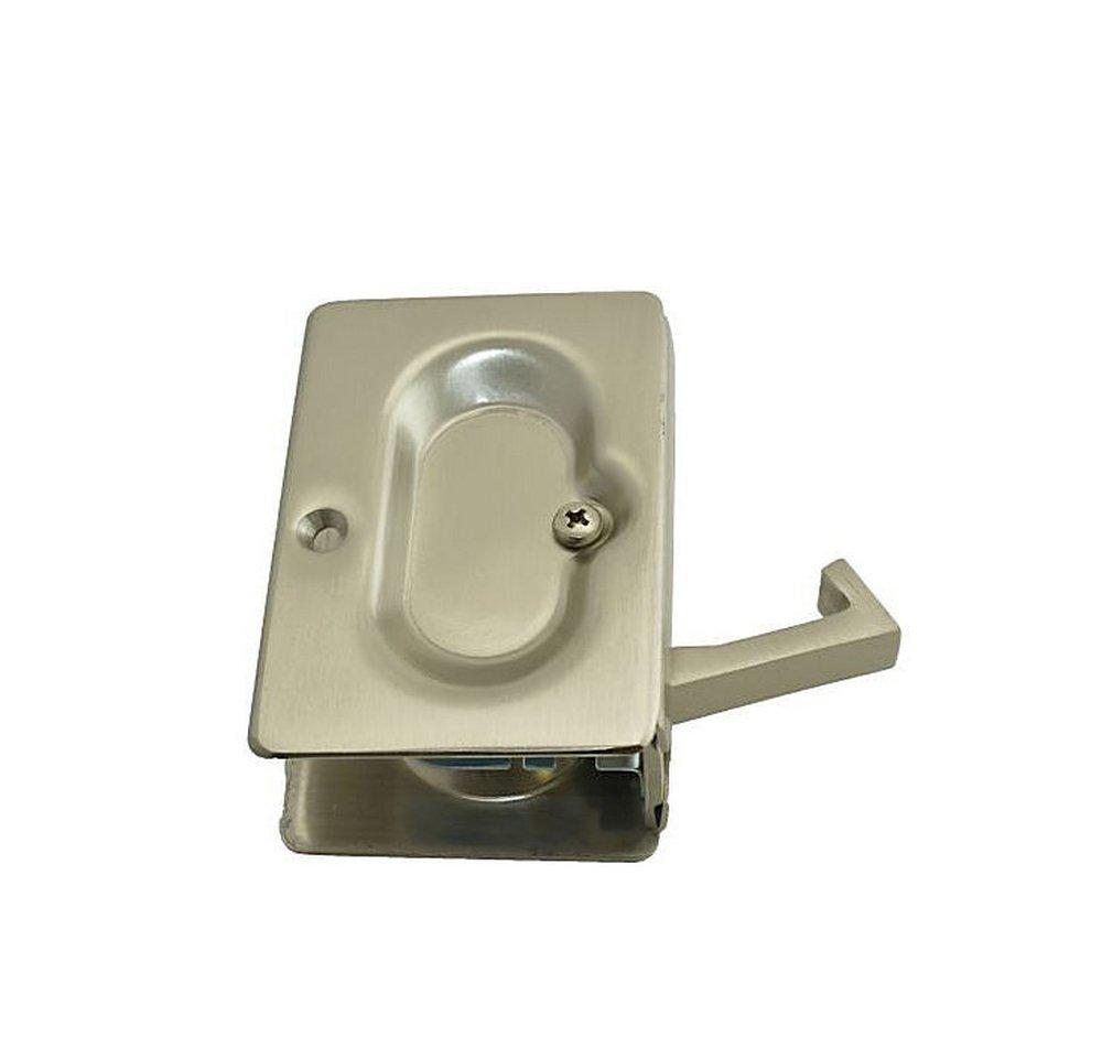 Emtek Products Satin Nickel Passage Pocket Door Lock 