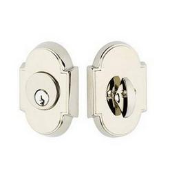 Single Cylinder Deadbolt in Satin Nickel