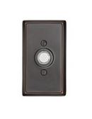 Emtek Products Satin Nickel Rectangle Doorbell Button 