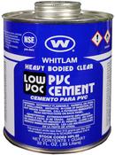 1 qt Low Volatile PVC Heavy-Bodied Cement