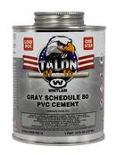 WHITLAM Gray Slow Set PVC Grey Pipe Cement 