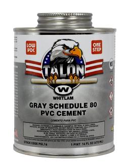32 oz. Heavy Bodied Low VOC PVC Grey Pipe Cement