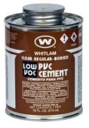 16 oz. Fast Set Low VOC PVC Clear Pipe Cement
