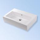 Lacava White 1-Hole Wall Mount and Above-Counter Lavatory Sink 