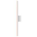 SONNEMAN Bright Satin Aluminum 1-Light Wall Sconce 
