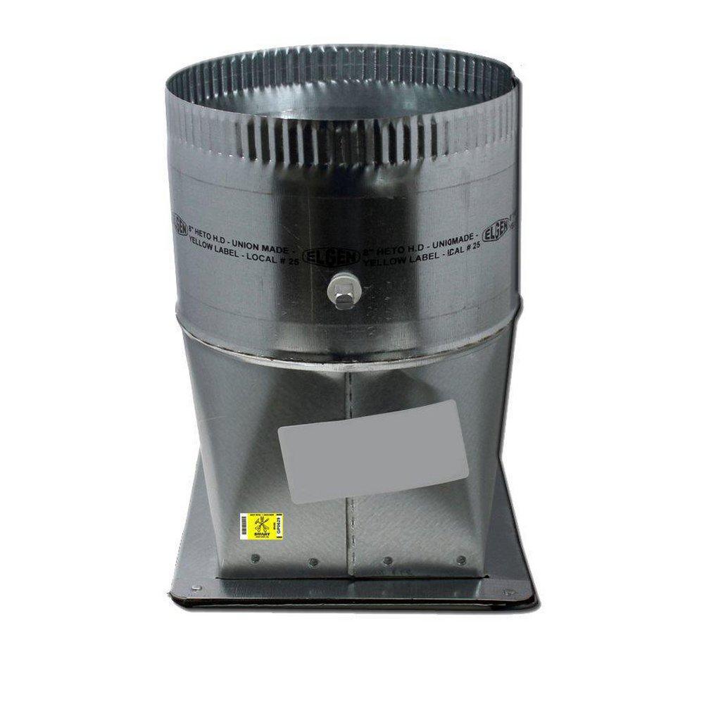 Elgen Manufacturing Duct Round Takeoff Galvanized Steel in Round Duct 