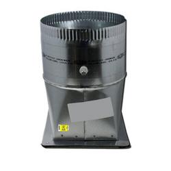 8 in. 26 ga. High-Efficiency Takeoff with Super Standoff with Damper & 3/8 in. Square Rod