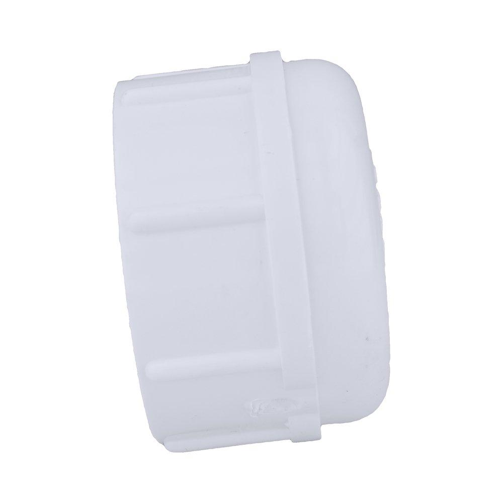 White PVC Schedule 40 FPT Cap 