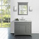 Fairmont Designs Medium Grey Porcelain Vanity in Grey 