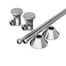 PROFLO&reg; Chrome Plated Sink  Supply Kit in Chrome Plated 