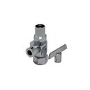 5/8 x 3/8 in. Compression Loose Key Straight Supply Stop Valve in Chrome Plated