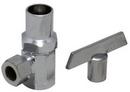 3/8 in. Male x Compression Keyed Straight Supply Stop Valve in Chrome Plated
