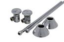 PROFLO&reg; Chrome Plated Sink  Supply Kit in Chrome Plated 