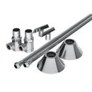 PROFLO&reg; Chrome Plated 3/8 in. Supply Kit in Chrome Plated 