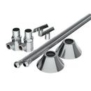PROFLO&reg; Chrome Plated 3/8 in. Supply Kit in Chrome Plated 