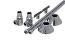 PROFLO&reg; Chrome Plated 1/2 in x 3/8 in. Supply Kit in Chrome Plated 