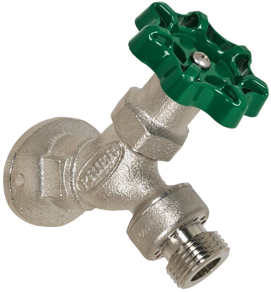 PRIER Products Satin Nickel Plated Anti-siphon Cast Brass FPT Sillcock 