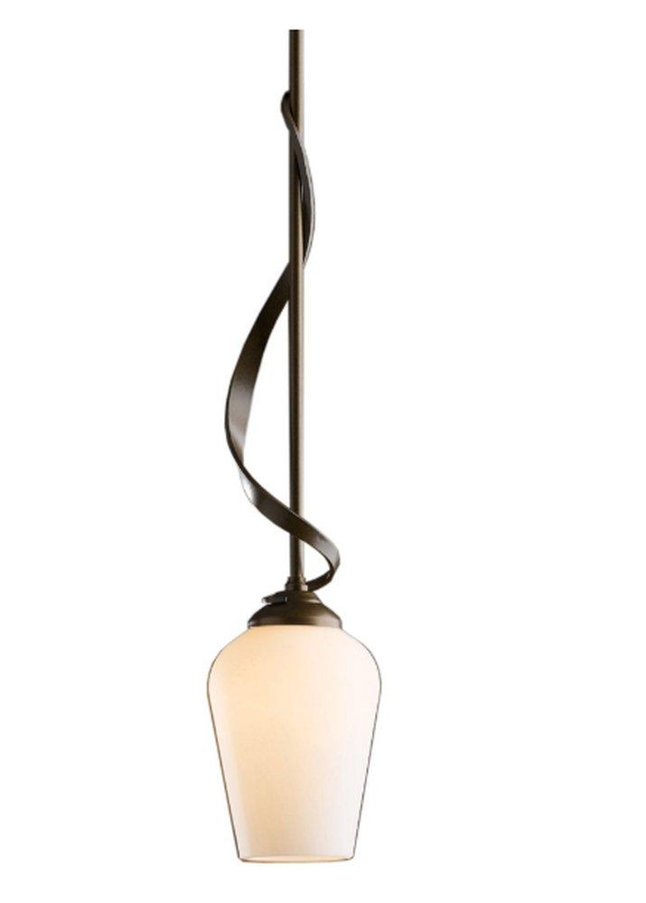 Hubbardton Forge Bronze 3-9/10 in. 60W 1-Light G9 Double Loop Halogen Mini Pendant 