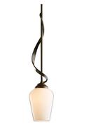 Hubbardton Forge Bronze 3-9/10 in. 60W 1-Light G9 Double Loop Halogen Mini Pendant 