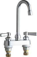Chicago Faucets Polished Chrome Hot and Cold Water Dispenser 