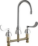 Chicago Faucets Polished Chrome Hot and Cold Water Dispenser 