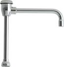 8 in. Rigid/Swing Gooseneck Spout with Atmospheric Vacuum Breaker Polished Chrome