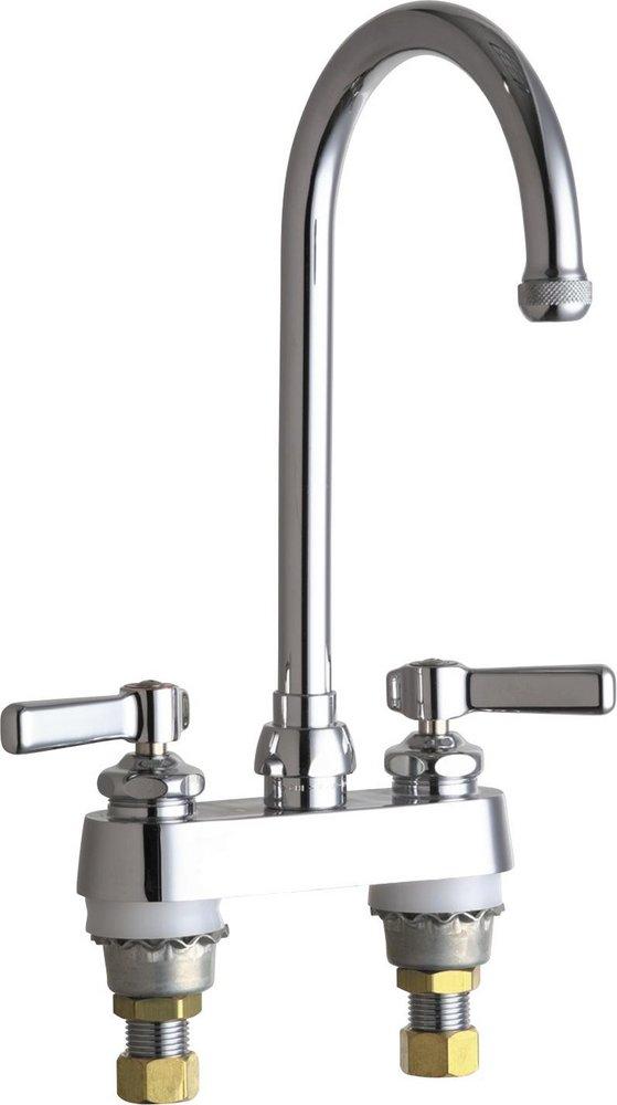 Chicago Faucets Polished Chrome Hot and Cold Water Dispenser 