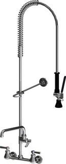 Chicago Faucets Polished Chrome Pre-Rinse Fitting with 613-A Faucet 