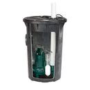 Zoeller Pump Co 115V 90 gpm Polyethylene Sewage Pump and Basin System with 20 ft. Cord 